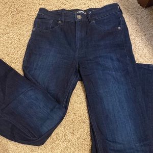 Express slim flare jeans